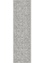 Dynamic Rugs ANCIENT GARDEN 57136 SILVER   2.2X7.7 Imgs Traditional Area Rugs